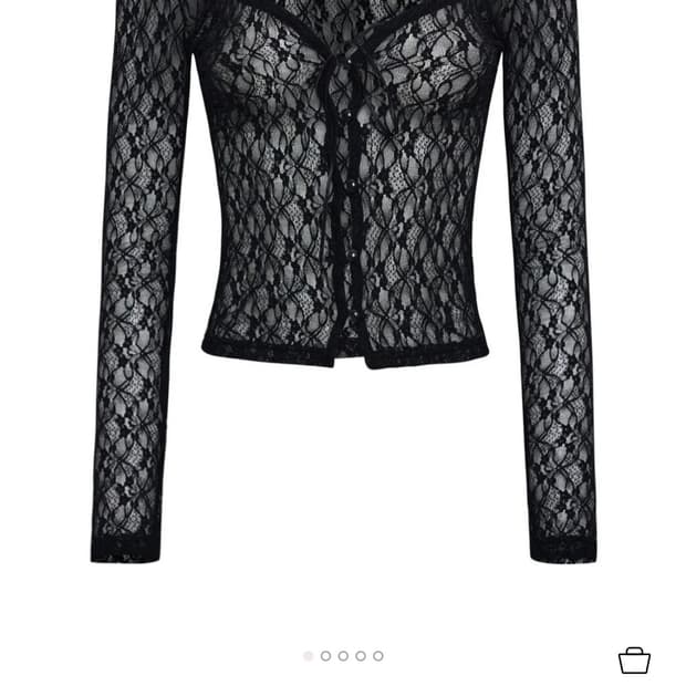 쓰리타임즈 레이스 가디건