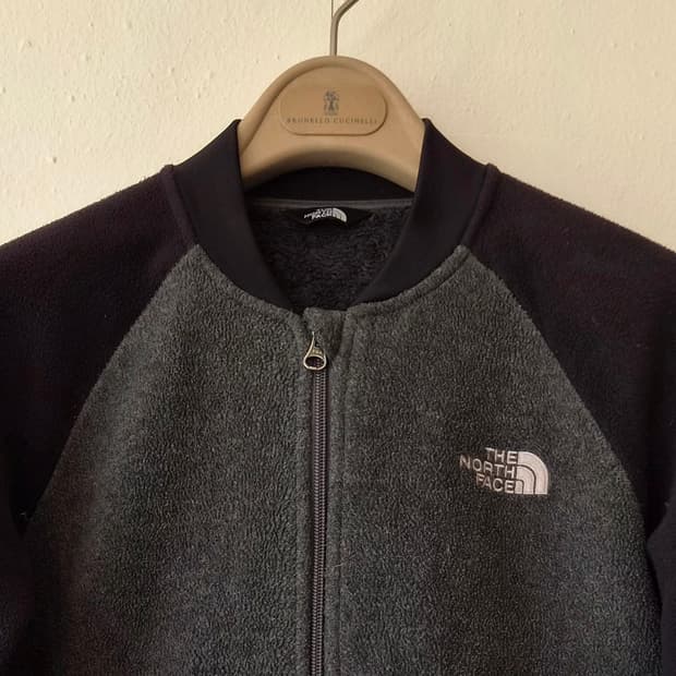 노스페이스 키즈 융기모블루종 150사이즈