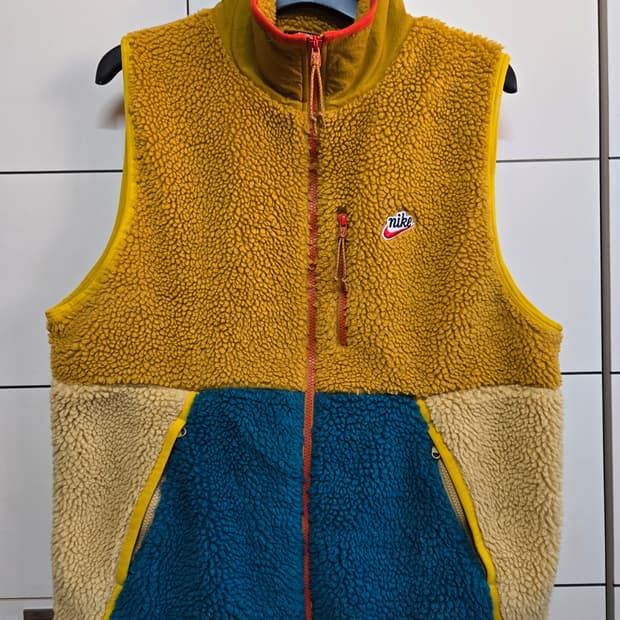 나이키 NSW 쉐르파 양털 후리스 플리스 조끼