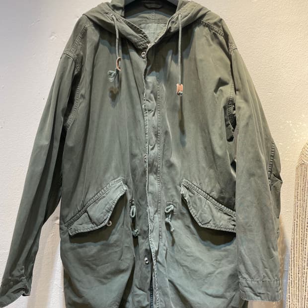 Gap 캡 피쉬테일 야상 (men s)