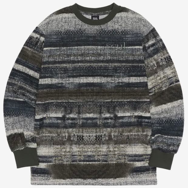 [스컬프터] Ombrer Stripe L/S Tee (빈티지 롱슬리브)