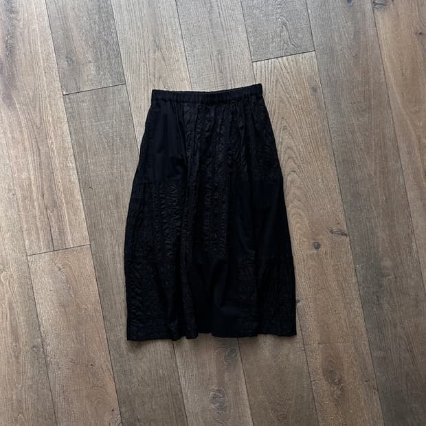 Needlepoint Patchwork Skirt