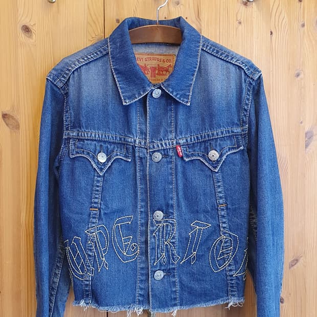 66.리바이스 스태치 데님자켓