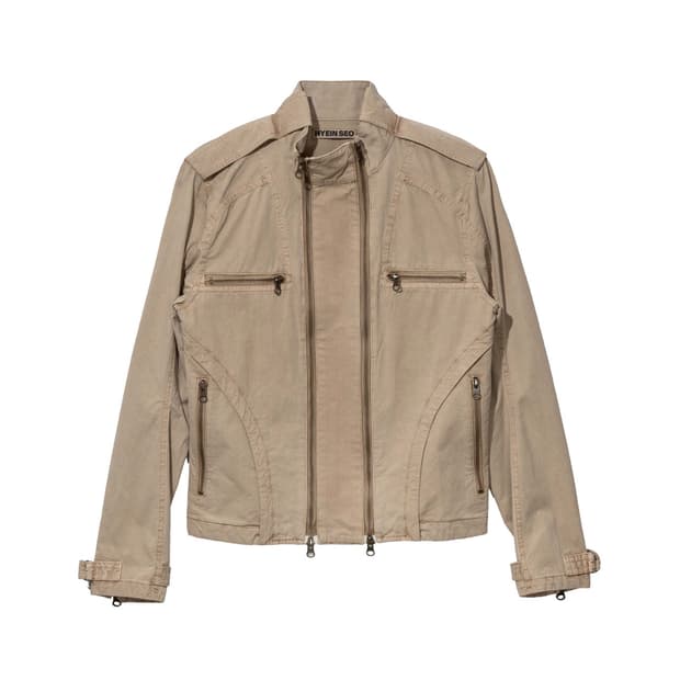 혜인서 워시드 라이더 자켓 4size