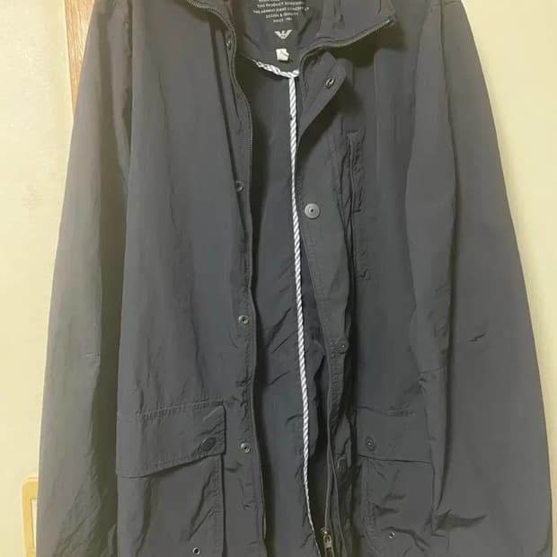 알마니 진스 armani jeans 바람막이 자켓 m