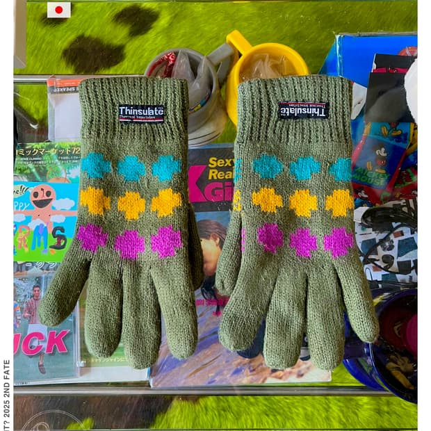 Jpn Vintage Thinsulate Knit Gloves