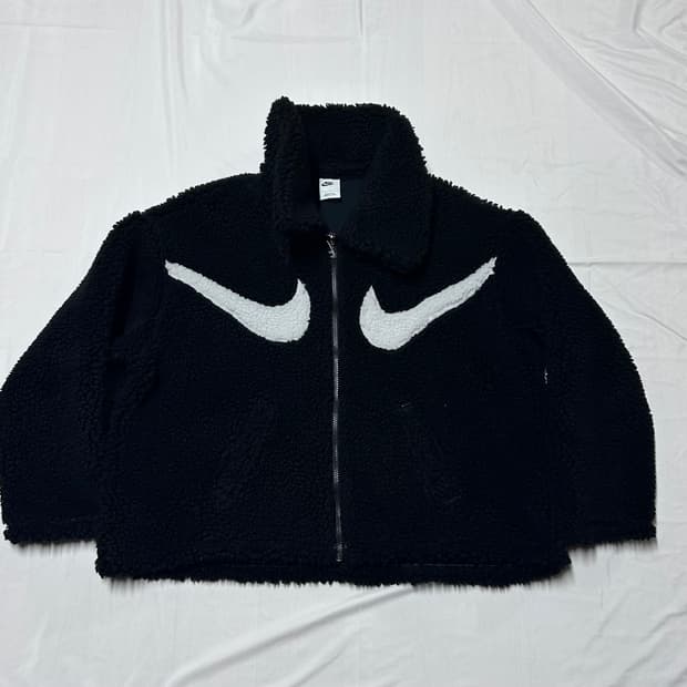 나이키 여자 오버핏 뽀글이 L