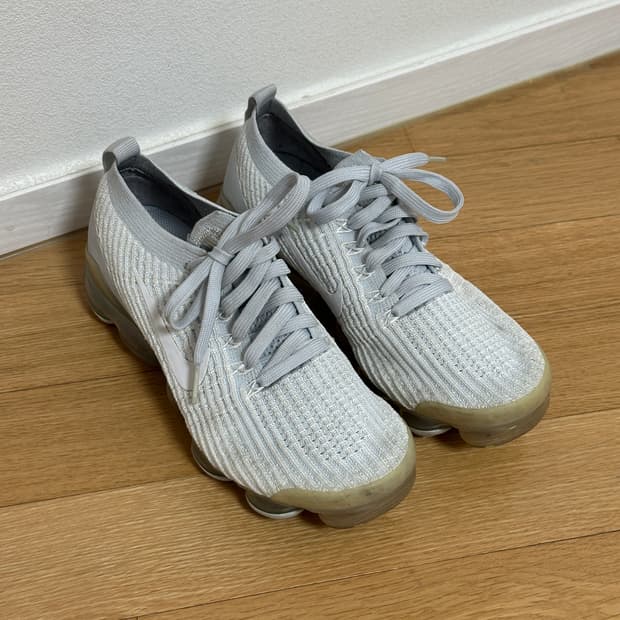 (240mm) 나이키 에어 베이퍼맥스 플라이니트3 퓨어 플래티넘
