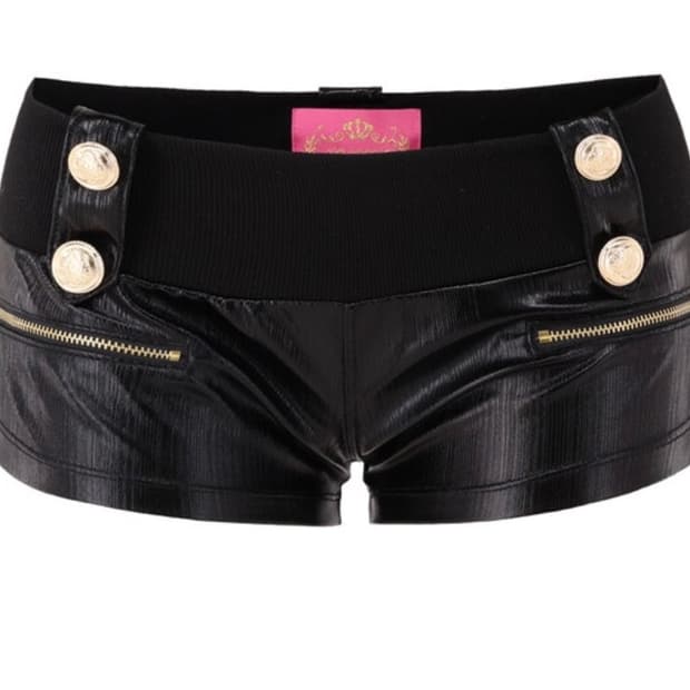 베이비메탈클럽 골드 메탈 마이크로 쇼츠 숏츠 베메클