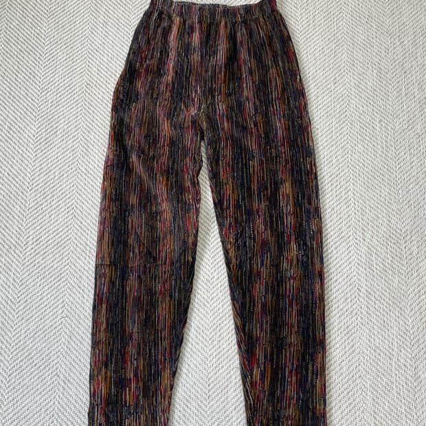 빈티지 보헤미안 히피 팬츠 