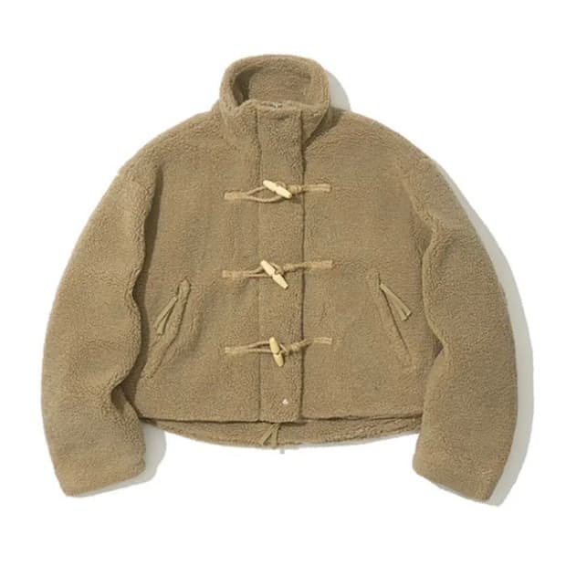 파르티멘토 플러피 숏자켓 뽀글이 코트