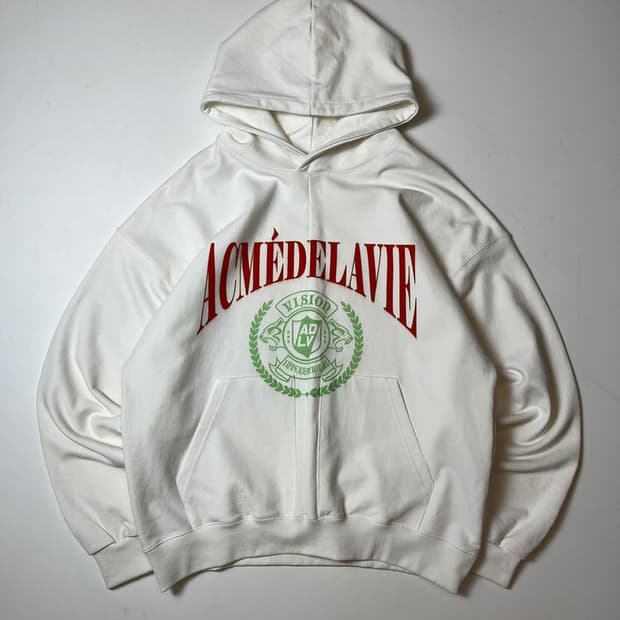 아크메드LAVIE 벌룬 오버 프린팅 후드티 PN8756