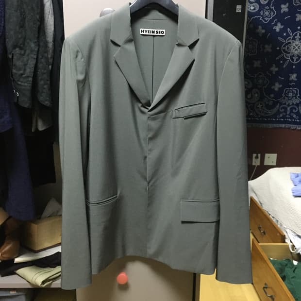 혜인서 마그네틱 버튼 자켓