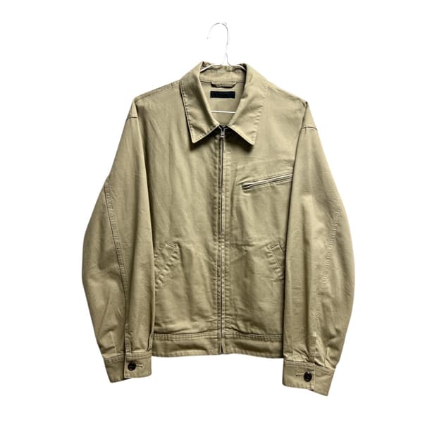 유니클로 베이지 워크자켓