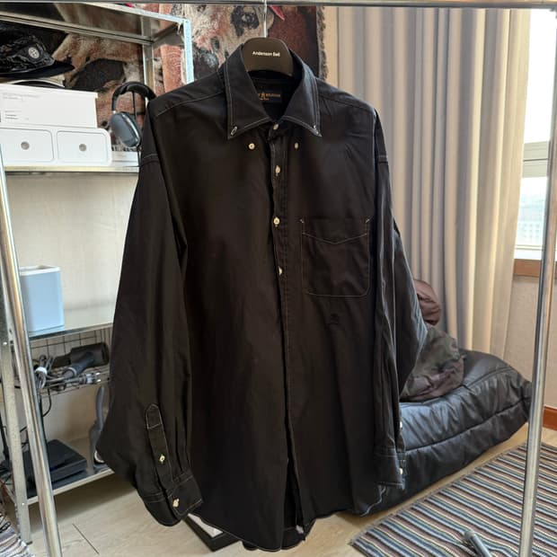 타미힐피거 로고 셔츠