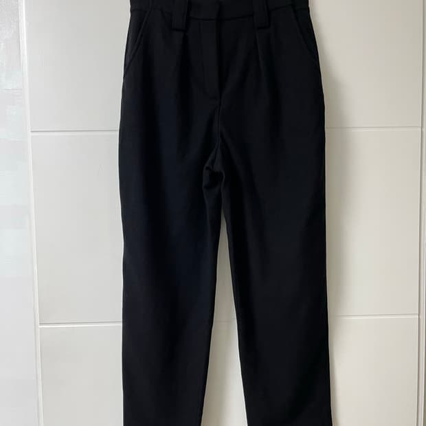 시스템 울 핀턱 바지 system 울 바지