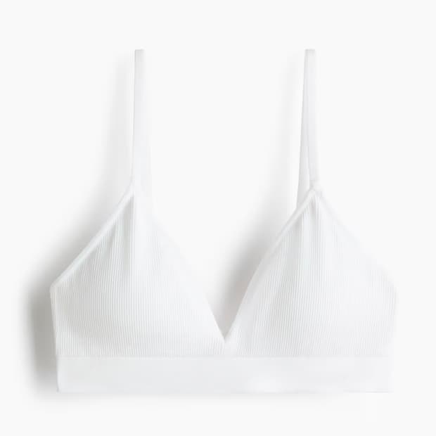 H&M 심리스 패드컵 소프트 브라