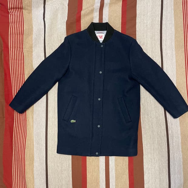 라코스테 라이브 울 자켓
