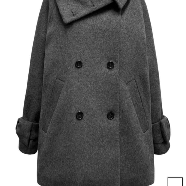 체메씨 fog wool 코트 그레이