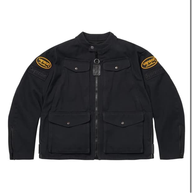 슈프림 x 밴슨 코듀라 데님 자켓 S M L