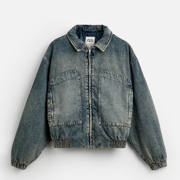 zara 포켓 데님 자켓