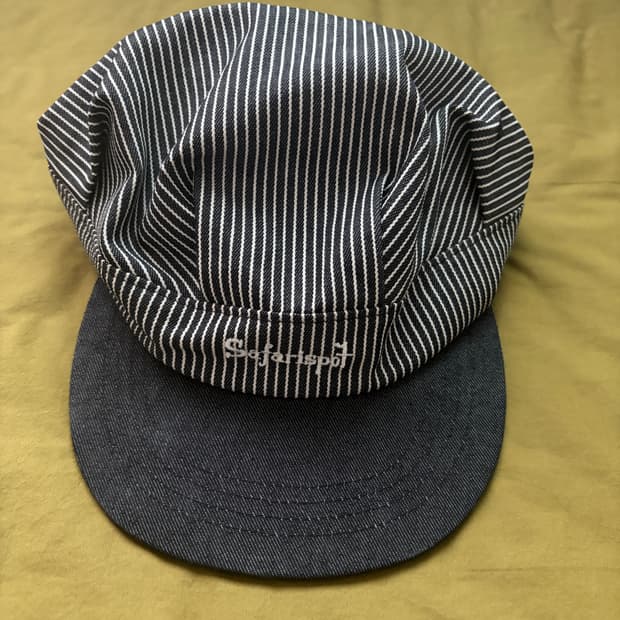 ULTIMATE LOGO DENIM RAILROAD CAP