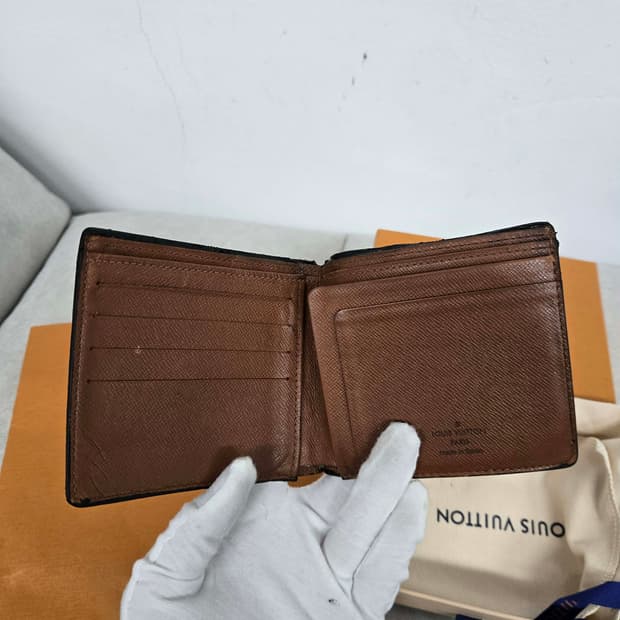 [보증서 정품] 루이비통 모노그램 반지갑