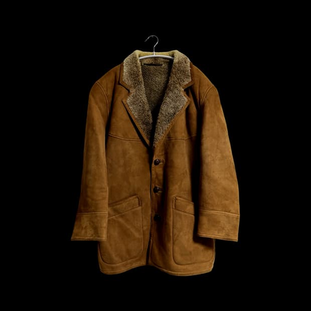 VTG 이태리 CRISTIANO DI THIENE 무스탕 자켓