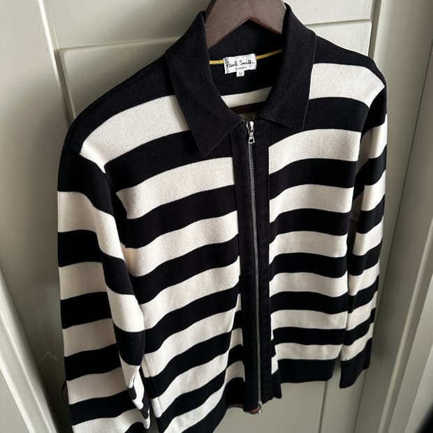 Paul Smith London 스트라이프 니트 집업