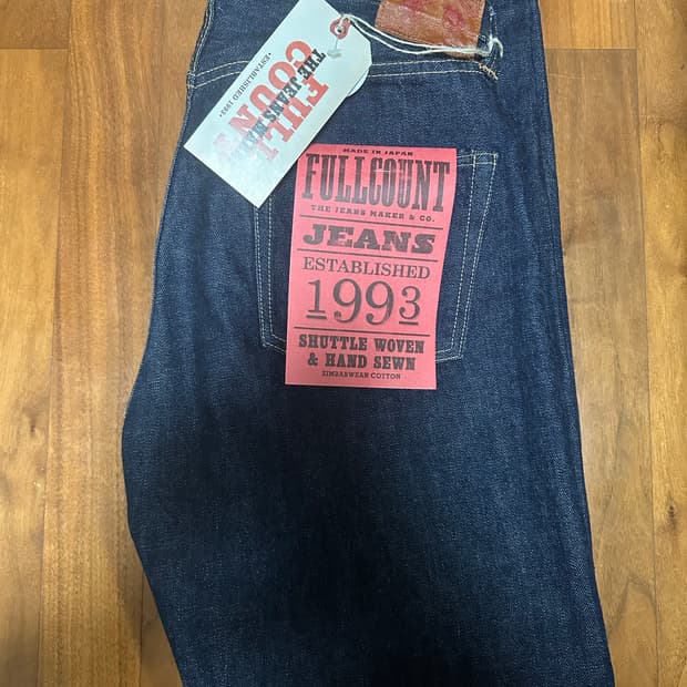 [32]풀카운트 0105w 데님팬츠