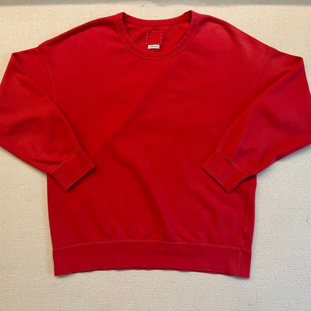 VISVIM JUMBO SB CREW SWEAT SHIRTS 3