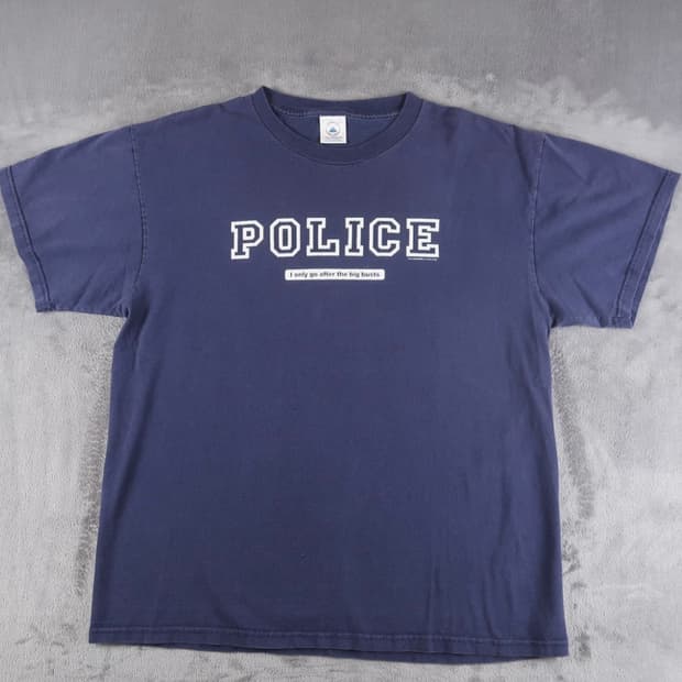 90s Police 빈티지 티셔츠