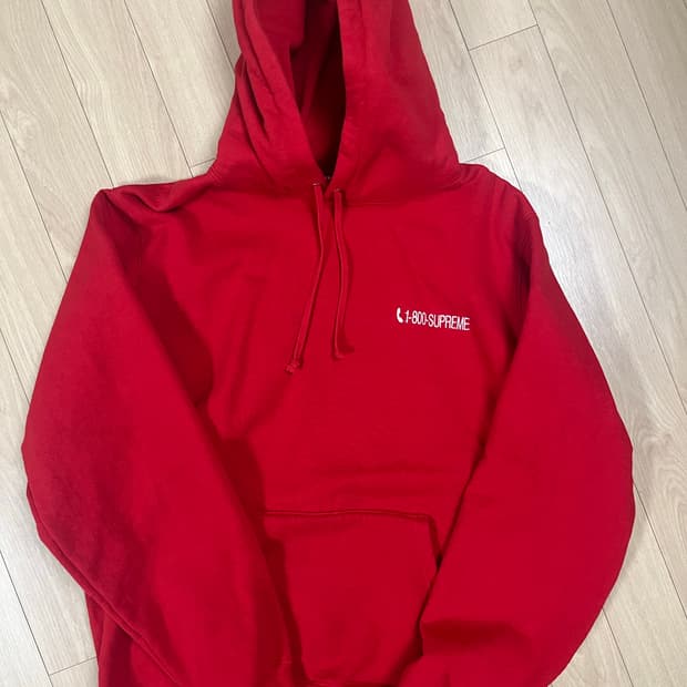 슈프림 1-800 후드