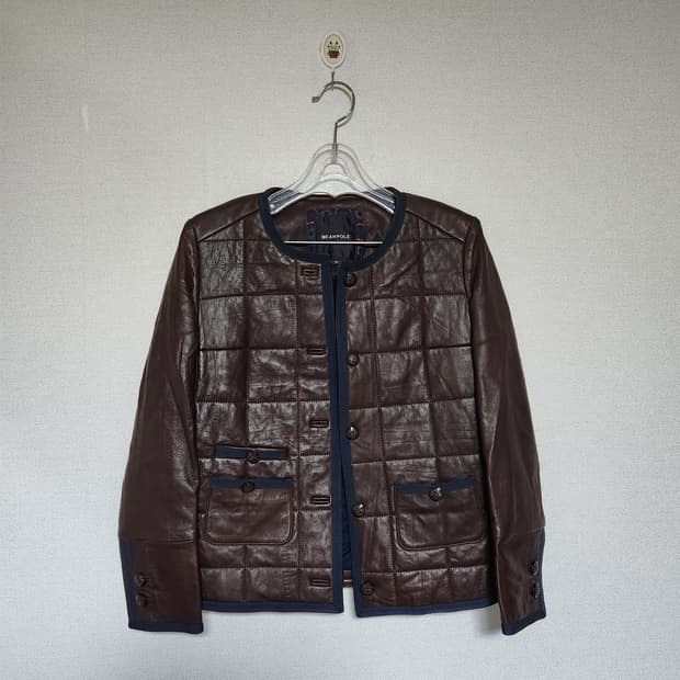 빈폴 양가죽 자켓 90
