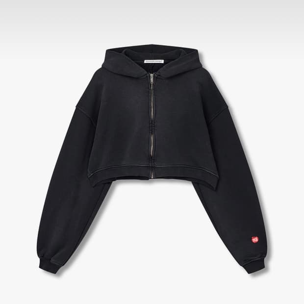 구해요) 알렉산더왕 애플 후드집업 블랙