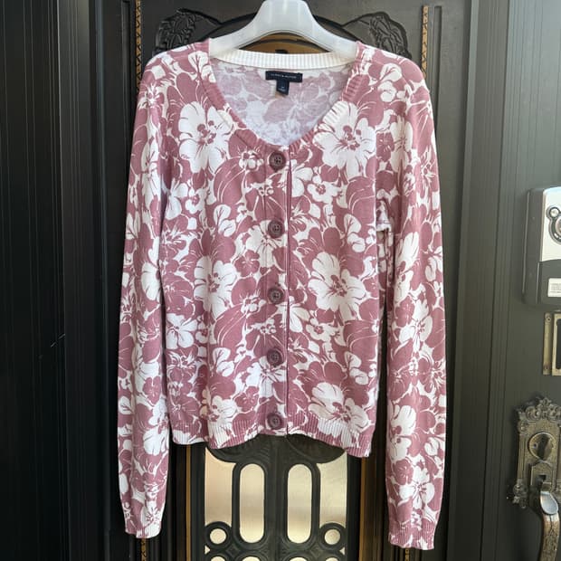 tommy hilfiger 가디건