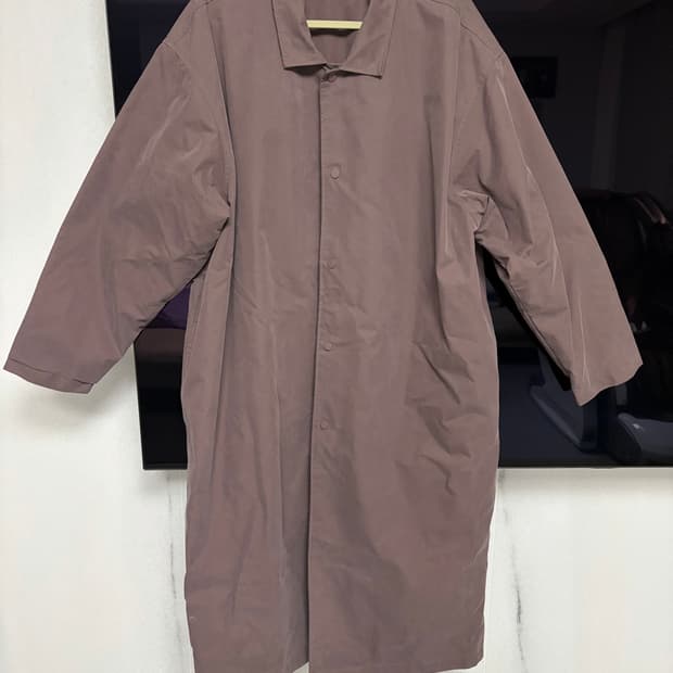 피어오브갓 에센셜 가을코트(자두색)