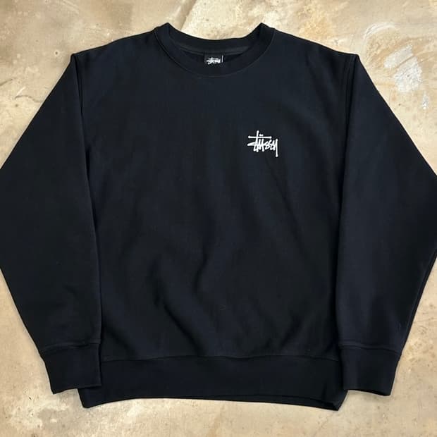 🫶🏻 스투시 블랙 맨투맨 🫶🏻