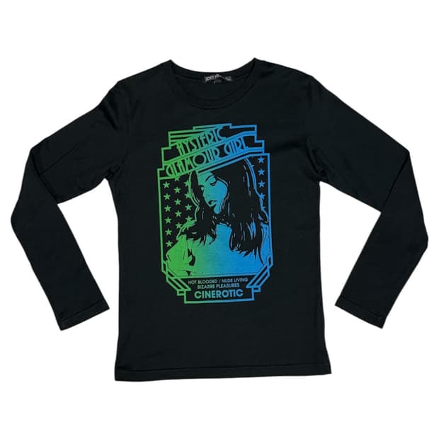 히스테릭 글래머 아카이브 히스걸 롱슬리브 티셔츠