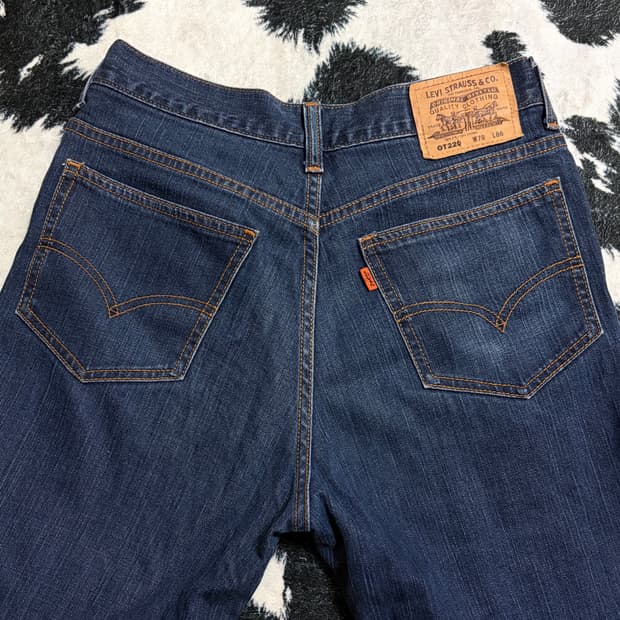 LEVIS 리바이스 OT220 오렌지탭 진청 데님 31