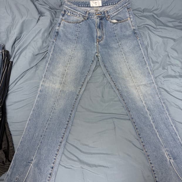 랩 101 앞트임 청바지