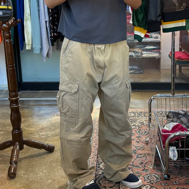 d.o.p denim 와이드 카고팬츠