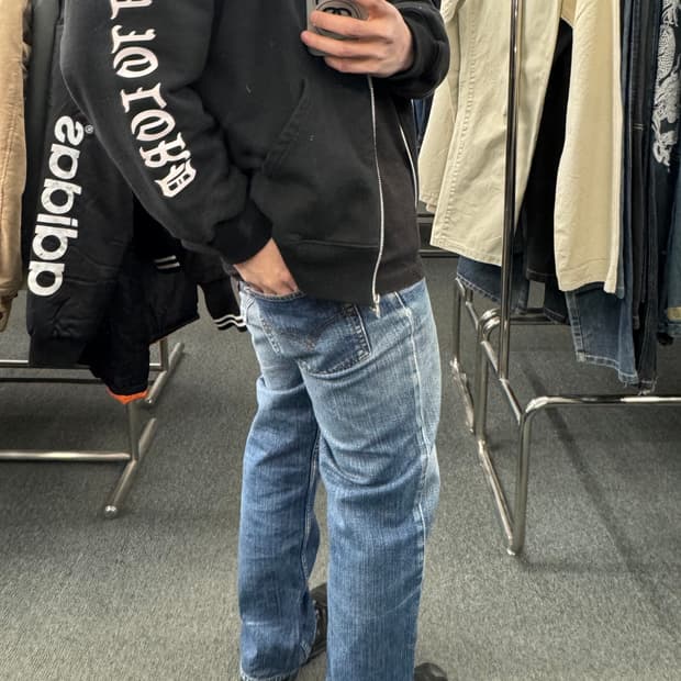 32)리바이스 508 빈티지 워싱 데님팬츠