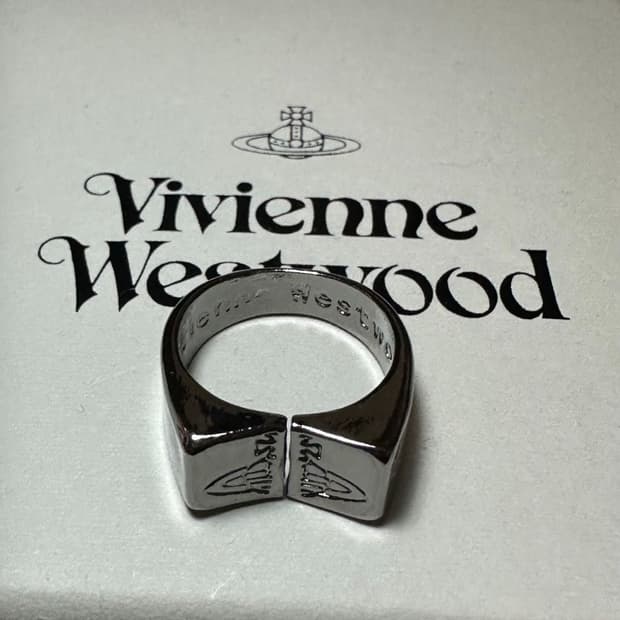 비비안웨스트우드 아카이브 orb 각인링 반지