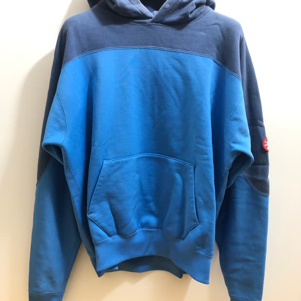 [L] SS18' 카브엠트 오버다이 P/C 트랙 후드 블루