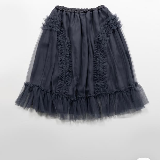 생긴스튜디오 ruffle sha skirt