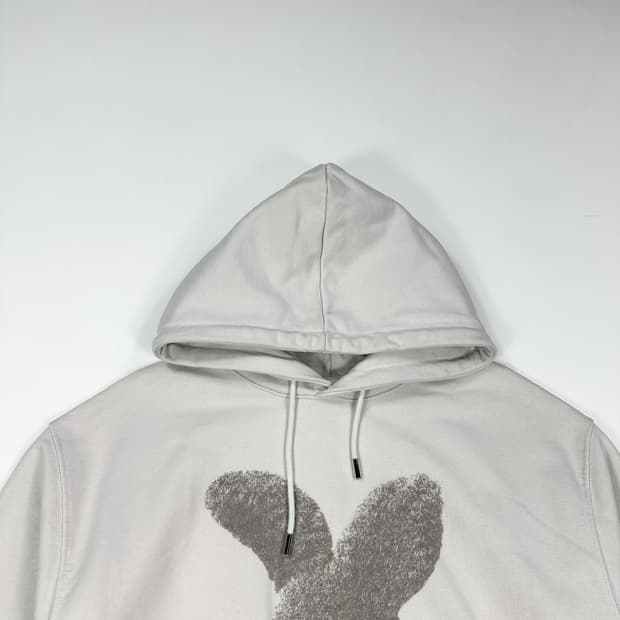 아크메드라비 토끼 라이트 차콜 후드티 (실측 L)