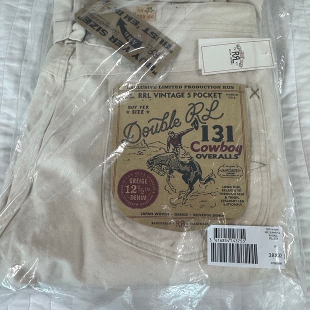 rrl 빈파포 에크루 38x32