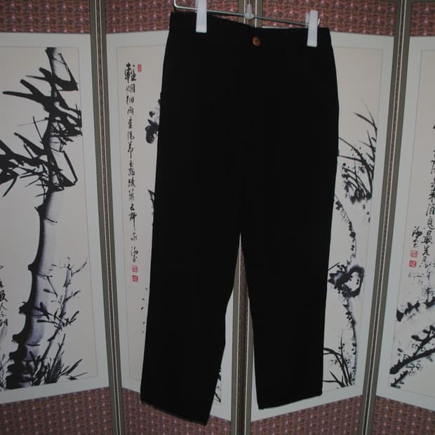 꼼데가르송 옴므 플러스 에버그린 AD2007 빅버튼 팬츠