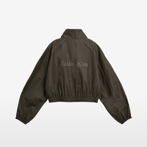 마뗑킴 크롭 봄버 자켓 (S)